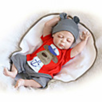 NPKCOLLECTION 22 inch Reborn Doll Baby Reborn Baby Doll lifelike Cute Hand Made Child Safe Non Toxic Full Body Silicone 55cm with Clothes and Accessories for Girls