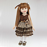 NPKCOLLECTION NPK DOLL Reborn Doll Princess Doll Girl Doll Newborn lifelike Handmade Child Safe Non Toxic Full Body Silicone 18 with Clothes and Accessories for Girls