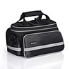 Nuckily 10-25 L Shoulder Messenger Bag Bike Rack Bag Multifunctional Waterproof Cycling Bike Bag Polyester Bicycle Bag Cycle Bag Cycling Outdoor Exercise