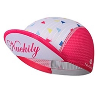 Nuckily Cycling Cap / Bike Cap Visor Geometic UV Resistant Breathable Quick Dry Sweat-wicking Bike / Cycling Blue Pink Spandex for Men
