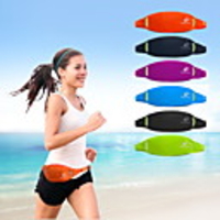 Nuckily Running Belt Fanny Pack Waist Bag / Waist pack 5 L for Running Marathon Camping / Hiking Climbing Sports Bag Multifunctional Waterproof Wearable Nylon Waterproof Material Running Bag