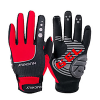 Nuckily Winter Bike Gloves / Cycling Gloves Mountain Bike Gloves Mountain Bike MTB Road Bike Cycling Anti-Slip Touch Screen Thermal Warm Reflective Full Finger Gloves Sports Gloves Fleece Silicone Gel miniinthebox