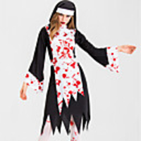 Nun Cosplay Costume Outfits Adults