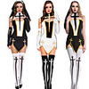 Nun Retro Vintage Dress Outfits Masquerade Women