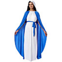 Nun Retro Vintage Medieval Dress Masquerade Hoodie Hoodies Robe Women