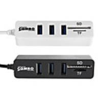 Nuttig Product Micro Android Otg Datakabel Hub Met Voeding Triple Mobiele Telefoon Aangesloten Usb Drive Usb3 and 2 Extender Hub Reader