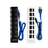 Nuttig Product Micro Android Otg Datakabel Hub Usb 3.0 Splitter Usb One Pull Seven Hub Independent Switch