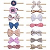 nylon baby headband with bows newborn infant toddler girls floral headband hair accessories set of 14