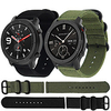 Nylon Canvas Watch Band Wrist Strap for Xiaomi Huami Amazfit GTR 47mm / Amazfit Stratos 2/2S / Amazfit Pace Smart Watch Bracelet Wristband Replaceable Accessories