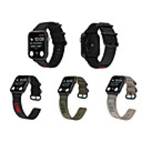 Nylon Watch Band For Apple Watch Series 6 SE 5 4 3 2 1 Sport Leather Bracelet For iwatch 42mm 44mm 38mm 40mm Strap Band