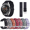 Nylon Woven Canvas Wristband Watch Band Wrist Strap for Samsung Galaxy Watch 46mm / Gear S3 Classic / Frontier Smart Watch