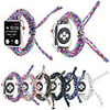 Nylon Woven For Apple Watch Series 5/4/3/2/1 Watchband Parachute Rope Outdoors Bracelet Strap For iWatch 38mm/40mm/42mm/44mm