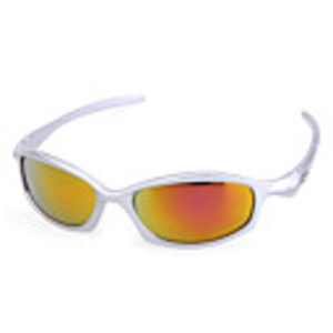 Oakley UV400 Resin Lens Glare-Guard Driving Sunglasses (Slivery Frame Yellow Lens)