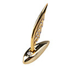 OB-101 Sail Boat Style Car Sticker Decor - Golden