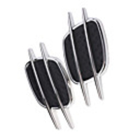 OB-520 Car Decorative Trim, Chrome Silver