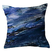 Ocean Beach Double Side Cushion Cover 1PC Soft Decorative Square Throw Pillow Cover Cushion Case Pillowcase for Sofa Bedroom Livingroom Outdoor Superior Quality Machine Washable Outdoor Cushion for Sofa Couch Bed Chair miniinthebox