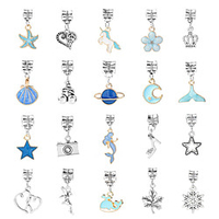 ocean blue crystal bracelet children