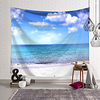 Ocean Cloud Beach Wall Tapestry Art Decor Blanket Curtain Hanging Home Bedroom Living Room Decoration Polyester miniinthebox