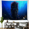 Ocean Fish Wall Tapestry Art Decor Blanket Curtain Hanging Home Bedroom Living Room Decoration Polyester miniinthebox