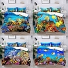 Ocean Landscape 3-Piece Duvet Cover Set Hotel Bedding Sets Comforter Cover with Soft Lightweight Microfiber,  Include 1 Duvet Cover,  2 Pillowcases (1 Pillowcase for Twin/Single) miniinthebox