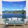 Ocean Mountain Landscape Wall Tapestry Art Decor Blanket Curtain Hanging Home Bedroom Living Room Decoration Polyester miniinthebox