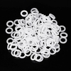 OCOOL 150pcs White Rubber O-Ring For Cherry MX Switch Mechanical Keyboard