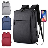 OCOOL Business Backpack Laptop Bag Classic Backpacks 17L with USB Charging Students Men Women Schoolbags For 15-inch Laptop