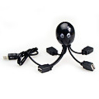 Octopus Paul 4 Port USB 2.0 Hub (Multi-Colors)