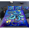 Octopus Print 3-Piece Duvet Cover Set Hotel Bedding Sets Comforter Cover with Soft Lightweight Microfiber,  Include 1 Duvet Cover,  2 Pillowcases for Double/Queen/King(1 Pillowcase for Twin/Single)