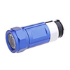 OEM Car Cigarette Lighter Socket Rechargeable 0.5W 28-Lumen Mini LED Flashlight(Color Assorted)