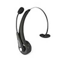 Office Style Bluetooth Headset with Boom MIC - Superior Noise Cancellation