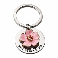 ohana means family bracelet family member gift hawaiian bracelet ohana charm bracelet ohana necklace for women (ohana keychain)