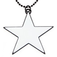 Oil Drip Five-pointed Star Necklace