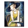 Oil Painting 100% Handmade Hand Painted Wall Art On Canvas Vertical Abstract People Contemporary Modern For Home Decoration Decor Rolled Canvas No Frame Unstretched miniinthebox