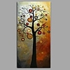 Oil Painting Hand Painted - Abstract / Floral / Botanical Comtemporary / Modern Stretched Canvas