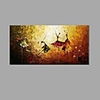Oil Painting Hand Painted - Abstract / Still Life Classic / European Style Canvas