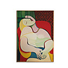 Oil Painting Hand Painted - Abstract Abstract Portrait Comtemporary Modern Rolled Canvas (No Frame)