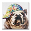 Oil Painting Hand Painted - Abstract Animals Comtemporary Modern Rolled Canvas (No Frame)