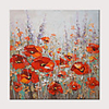 Oil Painting Hand Painted - Abstract Floral / Botanical Modern Rolled Canvas (No Frame)