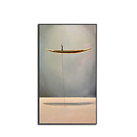Oil Painting Hand Painted - Abstract Landscape Comtemporary Modern Rolled Canvas (No Frame)