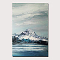 Oil Painting Hand Painted - Abstract Landscape Comtemporary Modern Stretched Canvas