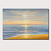 Oil Painting Hand Painted - Abstract Landscape Comtemporary Modern Stretched Canvas