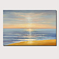 Oil Painting Hand Painted - Abstract Landscape Comtemporary Modern Stretched Canvas