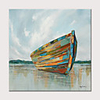Oil Painting Hand Painted - Abstract Landscape Modern Rolled Canvas (No Frame)