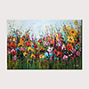 Oil Painting Hand Painted - Abstract Landscape Modern Rolled Canvas (No Frame)