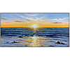 Oil Painting Hand Painted - Abstract Modern Rolled Canvas (No Frame)