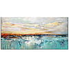 Oil Painting Hand Painted - Abstract Modern Rolled Canvas (No Frame)