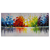 Oil Painting Hand Painted - Abstract Modern Rolled Canvas (No Frame)
