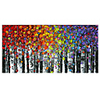 Oil Painting Hand Painted - Abstract Modern Rolled Canvas (No Frame)