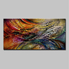 Oil Painting Hand Painted - Abstract Modern Stretched Canvas